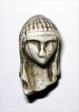 Female Head from Brassempovy, France, Upper Paleolithic, (c20th century). Artist: Unknown.