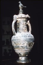 Etruscan Bucchero Vase from Chiusi, 7th century BC-6th century BC Artist: Unknown.