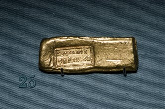 Roman Gold Bar, c4th-5th century. Artist: Unknown.