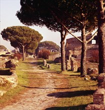 Ostia Antica, Port of Rome, Italy, c2nd-3rd century, (c20th century). Artist: CM Dixon.