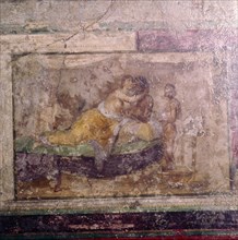 Roman wall painting, in Rome, 1st century. Artist: Unknown.