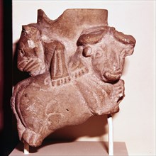 Sumerian Libartion Vase from Uruk (Warka), Southern Iraq, c2900 BC. Artist: Unknown.