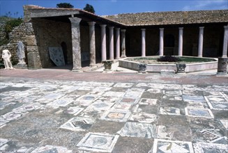 Mosaic at the Roman Villas, Carthage, Tunisia, c2nd-3rd century. Artist: Unknown.