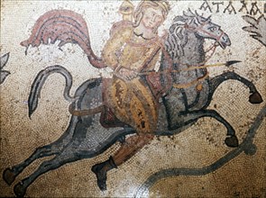 Atlanta on Horseback, Carthage Mosaic, c3rd century. Artist: Unknown.