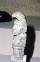 Aztec Jade Eagle Warrior, 1300-1521. Artist: Unknown.