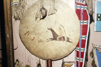 Sioux War Shield, North American Plains Indian. Artist: Unknown.
