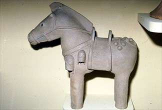 Japanese Haniwa Tomb Figure of Horse, c300-550. Artist: Unknown.