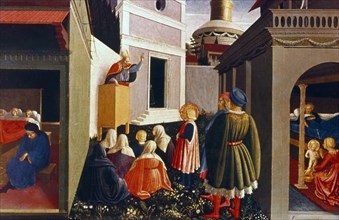 'The Vocation of St Nicholas', 1437. Artist: Fra Angelico
