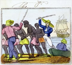 The Landing of Negroes', 1826. Artist: Unknown