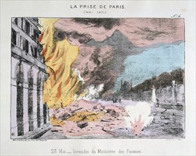 'La Prise de Paris', 23 May 1871. Artist: Anon