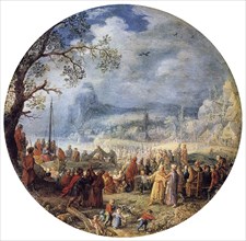 'The Sermon of Christ at the Genezareth Lake,' 1623.   Artist: David Vinckboons
