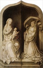 'Annunciation', 1516-1517. Artist: Jean Bellegambe