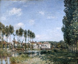 'Moret, on the Banks of the Loing', 1892. Artist: Alfred Sisley