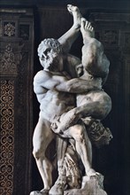 'Hercules and Diomede', c mid 16th century (?). Artist: Vicenzo di Raffaello de Rossi