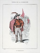 'Le Garibaldien', Paris Commune, 1871.  Artist: Anon