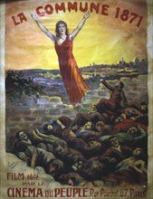 'La Commune 1871', cinema poster. Artist: Unknown