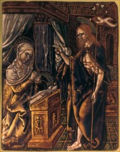 'The Annunciation', 16th century. Artist: Anon
