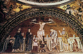 'The Crucifixion', St Mark's Basilica, Venice, Italy. Artist: Anon