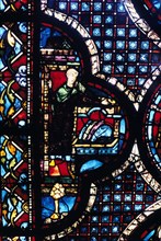The Inn, stained glass, Chartres Cathedral, France, 1205-1215. Artist: Unknown