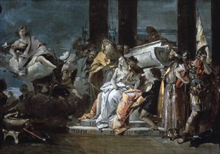 'Sacrifice of Iphigenia', 1735. Artist: Giovanni Battista Tiepolo