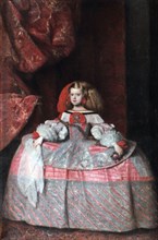 'The Infanta Don Margarita de Austria,' c1660.  Artist: Diego Velázquez