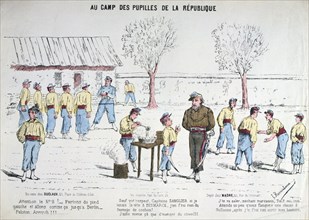 'Aux Camp des Pupilles de la Republique', 1871.  Artist: Anon