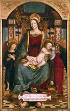 'The Virgin and Child with Angels', 1512. Artist: Francesco dei Tatti