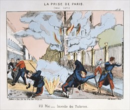 'La Prise de Paris', 23 May 1871. Artist: Anon