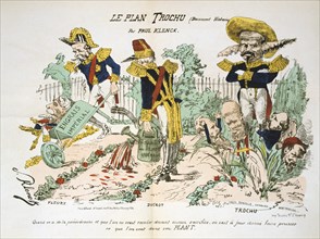 'Le Plan Trochu', 1870-1871. Artist: Anon
