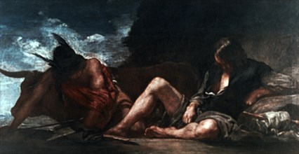 'Mercury and Argus,' c1659.  Artist: Diego Velázquez