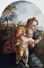 'The Virgin and Child', 16th century.  Artist: Jan van Scorel