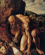 'St Jerome', 1543.  Artist: Jan Sanders van Hemessen