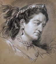 'Portrait of a Woman', 18th century.  Artist: Jean Baptiste van Loo