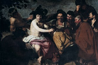 'The Triumph of Bacchus' or 'The Drunkards', 17th Century.  Artist: Diego Velázquez