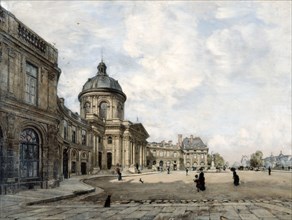 'Institute of France', Paris, 1887.  Artist: Emmanuel Lansyer