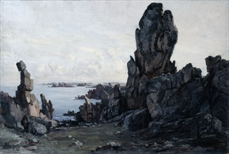 'Island of Ushant', 1885. Artist: Emmanuel Lansyer