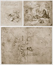 Allegories, 15th century.  Artist: Leonardo da Vinci