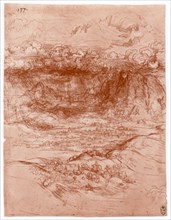 'Storm in the Alps', c1503-1505. Artist: Leonardo da Vinci