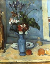 'Le Vase Bleu', 1889-1890. Artist: Paul Cezanne