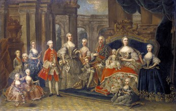 'Austrian Imperial Family', c1764. Artist: Anon