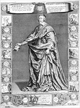 Cardinal Richelieu, c1637, (18th century) Artist: Anon