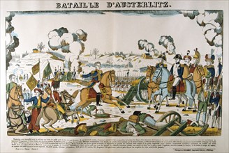 'Battle of Austerlitz', 2 December, 1805, (c1835). Artist: Francois Georgin