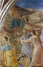 'The Stoning of St Stephen', mid 15th century. Artist: Fra Angelico