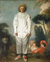 'Gilles - Pierrot', 1718-1719.  Artist: Jean-Antoine Watteau