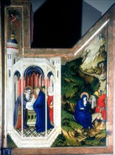 'The Presentation at the Temple and the Flight Into Egypt', 1394-1399. Artist: Melchior Broederlam