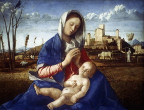 'The Madonna of the Meadow', c1500. Artist: Giovanni Bellini