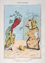 'La Carotte et la Pomme de Terre', 1870-1871. Artist: Anon