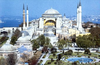 Hagia Sophia, Istanbul (Constantinople), Turkey, 1980s. Artist: Unknown