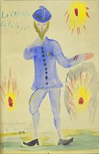 'Le caporal de la legion', 1916. Artist: Guillaume Apollinaire