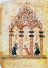 Presentation of Jesus at the Temple, 13th century. Artist: Unknown